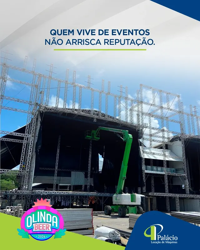 Quem vive de evento não arrisca reputação.